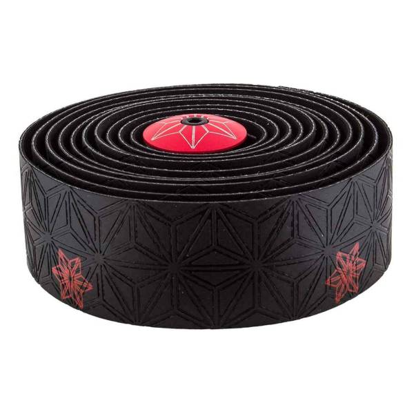 knecht Salie Ingang Supacaz Galaxy Stuurlint + Doppen - Zwart/Rood kopen bij HBS