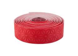 Supacaz Single Farbe Lenkerband + Kappen - Rot