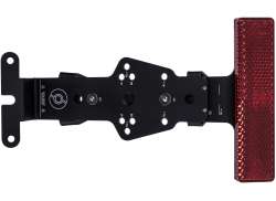 Supernova L1e Plaque D´Immatriculation Support - Mat Noir