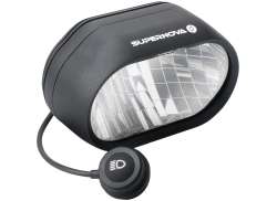 Supernova M99 DY Pro Lampka Przednia Piasta Z Pradnica - Czarny