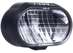 Supernova M99 迷你 Pure 头灯 LED 5-13.5速 150 勒克斯 - 黑色