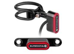 Supernova TL3 Mini Pro Farol Traseiro 10 Lux 12V - Vermelho
