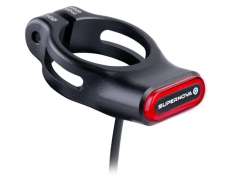 Supernova TL3 Mini Pro Lampka Tylna 50 Lux 12V Ø27.2mm - Czerwony