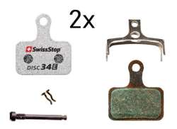 SwissStop Pair &amp; Fair Disc 34 E Scheibenbremsbel&#228;ge SH - Sil