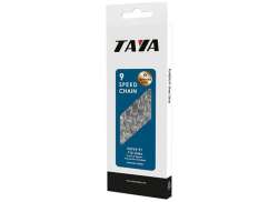 Taya Nove-91 Fietsketting 11/128 9V 116 Schakels - Zilver