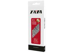 Taya Onze-111 Bicycle Chain 11/128 11S 116 Links - Silver