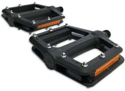 Tecora E BMX Pedals Platform Aluminum - Black