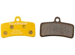 Tektro A11TS Scheibenbremsbeläge Semi-Metall - Gold (10)