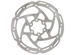 Tektro Disco Freno 160mm 6-Foro - Argento