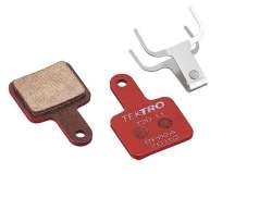 Tektro F10BS Disc Brake Pads Semi-Metal - Red (15)