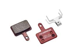 Tektro P21.11 Destička Kotoučové Brzdy 5mm Resin - Červená (10)