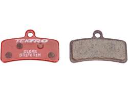 Tektro Q10RS Skivebremsklosser Resin - R&oslash;d (10)