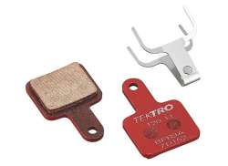 Tektro T20.11 Klocki Hamulc&oacute;w Tarczowych Semi-Metal HD-E510/15 - Czerwony