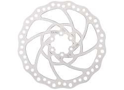 Tektro TR-17 Brake Disc Ø180mm 2.3mm 6-Hole - Silver