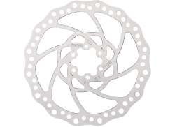 Tektro TR-17 Disco De Freno &Oslash;180mm 2.3mm 6-Orificio - Plata