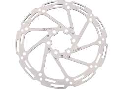Tektro TR-53 Disco Freno &Oslash;160mm 1.8mm 6-Foro - Argento