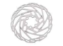 Tektro TR-54 Тормозной Диск &Oslash;160mm 2.3mm 6-Отверстие - Серебряный