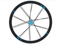 Tern Kinetix Pro-X Baghjul 20&#039;&#039; For. Verge X11 - Sort/Bl