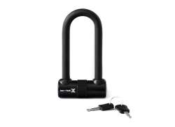 Tex-Lock Mini-U-Lås 14 Cm - Svart