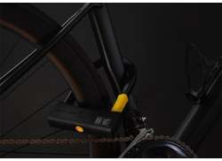 TexLock Eyelet D-Verrou Antivols Type U M 120cm - Noir/Jaune