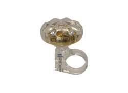 The Belll Fahrradklingel Diamond Bell - Transparent/Gold