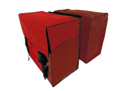 The Poort Double Pannier 46L - Red