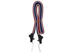 The Poort Lashing Straps 65cm Red/White/Blue