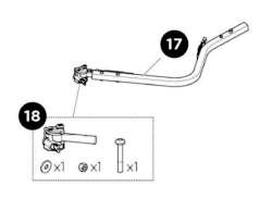 Thule 1500055442 Hitch Vertical Attachment Dla Thule Bexey