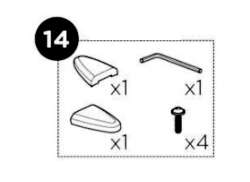 Thule 1500055450  Deflector Left And Rright Dla Thule Bexey