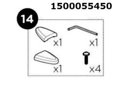 Thule 1500055450  Deflector Left E Rright Per Thule Bexey
