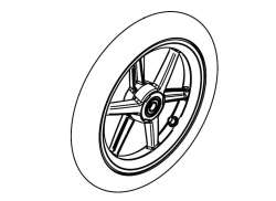 Thule 192426 12&quot; Anteriore Wheel Per Urban Scivolare/ Urban Scivolare 2