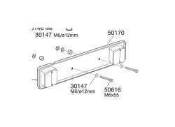 Thule 50170  라이트 조립 For Thule Ride On 9402/9403