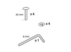 Thule 50958 Montare Geantă Pentru Thule Kit 3022