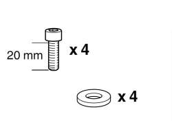 Thule 50971 Zestaw Montazowy Dla Thule Zestaw 3054/3031