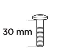 Thule 51343 나사 K6S M8x30mm For Thule 키트 3122