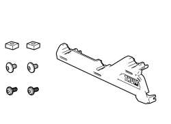 Thule 52912 Cappuccio Terminale Supporto Ruota Sinistra Per Thule VeloSpace XT