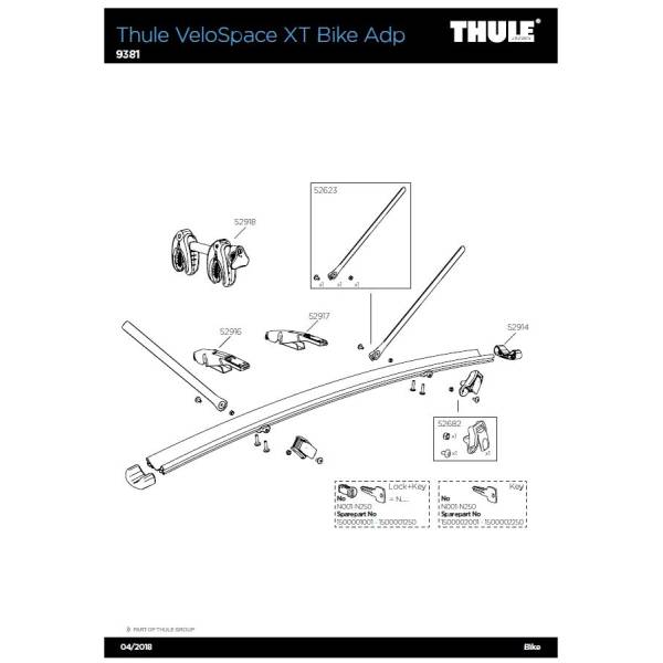 velospace xt bike adapter