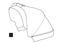 Thule 54039 Canopy Fabric Per Thule Sleek - Midnight Nero