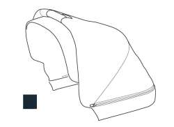 Thule 54042 Canopy Fabric Para Thule Sleek - Navy Azul