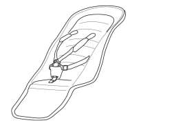 Thule 540563 Seat Fabric Pro Thule Sleek - N&aacute;mořn&iacute; Modr&aacute; Modr&aacute;