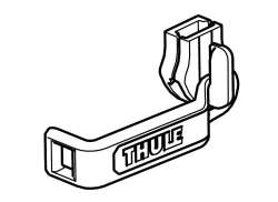 Thule 54152 Exterior Zipper Puller 用 Revolve - ブラック