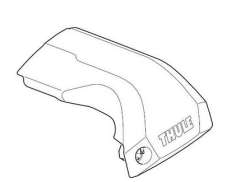 Thule 54246 Edge Flush Rail- Front Cover Right - Black