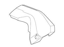 Thule 54250 Edge Clamp- Cover Right - Black