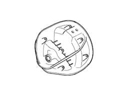 Thule 54264 Wheel Assembly Left+Slips För RoundTripTransition