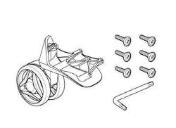Thule 54412 60mm Wheel Left 为 Crossover 2 - 黑色