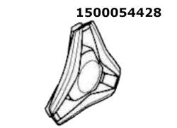 Thule 54428 75mm Hub Cap 为 Thule Crossover 2 - 灰色