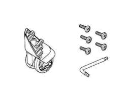 Thule 54431 45mm Wheel Left For Subterra - 블랙