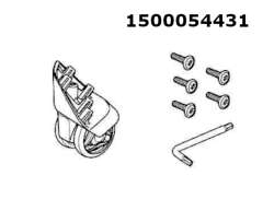 Thule 54431 45mm Wheel Left For Subterra - 블랙