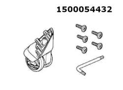 Thule 54432 45mm Wheel Derecho Para Subterra - Negro