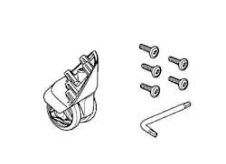 Thule 54432 45mm Wheel 우측 For Subterra - 블랙